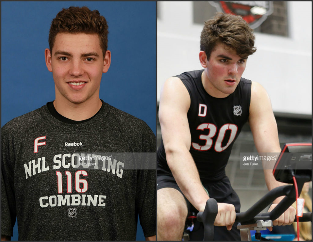 nhl combine results 2016